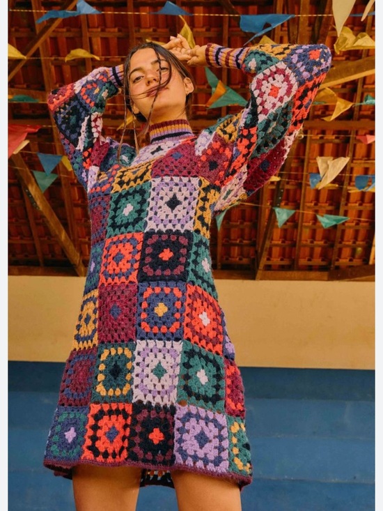 FARM Rio Dresses & Skirts - Farm rio crochet dress size S